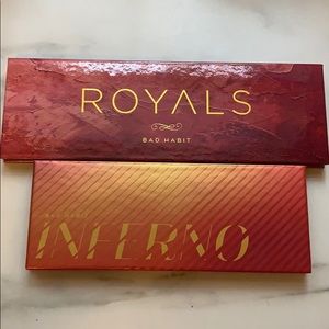 Bad Habit Royal and Inferno palettes bundle